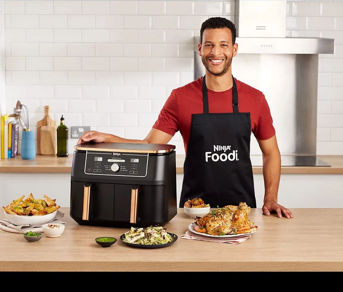 Meals cooked in the air fryer
