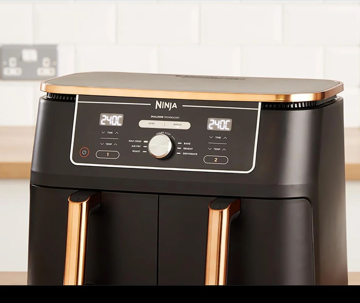 Air fryer on kitchen counter